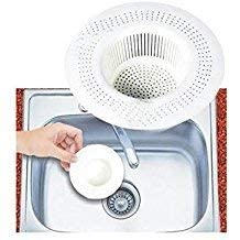 Kitchen Strainers (Plastic), Kitchen Sink Jali Waste Filter Cup Sink mesh, Plastic Drain Basin Basket Filter Cup Drainer Sink Jali