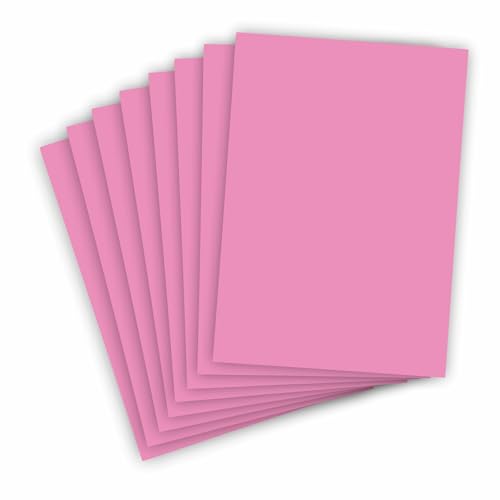 250gsm A4 Pastel Pink Coloured Card 100 Sheets A4 Hard Card Stock 100% Recycled Art & Craft Paper Multipurpose Paper Printer Cards for Decoration Scrapbooking Printing Photocopies Stationary Supplies