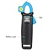 Holibanna Auto-Range Digital Clamp Multimeter with LCD Backlight Voltage Tester for Ac Dc Temperature Resistance Capacitance Frequency Diode Testing Pocket Clip for Industrial and