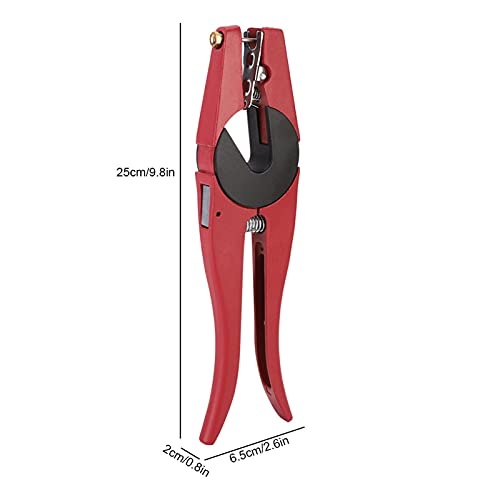 Alicate para Etiqueta de Orelha de Animal, Liga de Alumínio, Porco, Vaca, Gado, Aves, Alicate Aplica