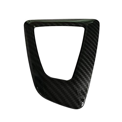 GDR Carbon Fiber Control Gear Box Shift Knob Panel Frame Cover Sticker Interior Trim Replacement for BMW F20 F21 F22 F23 F30 F34 F35 F32 F33 F36 1 2 3 4 Series 14-18 Accessories
