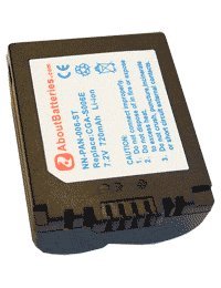 Batteria tipo PANASONIC CGR-S006E, 7.2V, 710mAh