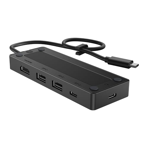 HP Travel Hub G3 - Réplicateur de Ports - USB-C - HDMI - pour EliteBook 640 G9, Ordinateur Portable 840 G10, ProBook 460 G11, 460 G11
