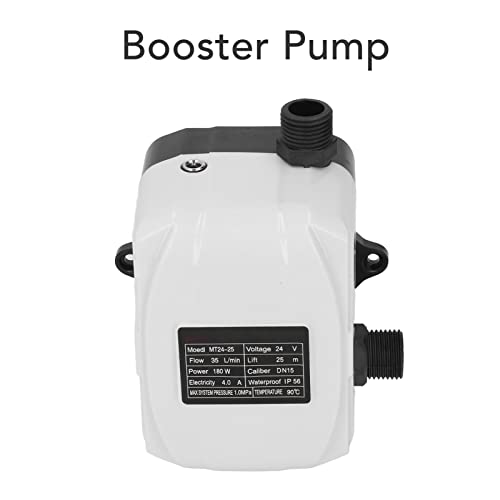 Pompa Wspomagająca Ciśnienie Wody do Domu, Pompa Ciśnieniowa DC 24 V 180 W, Automatyczny System Podnoszenia Ciśnienia Wody, Wysokie Ciśnienie Wody do Zraszaczy Prysznic Kuchnia