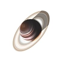 Toyvian DIY Luminous Saturn Wall Sticker Self-Adhesive Fluorescent Decal for Decoration Removable Dark Planet Sticker for Smooth Surfaces Fun and Night Light Atmosphere