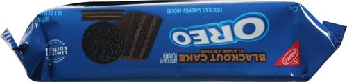 Image of OREO Blackout Cake Chocolate Sandwich Cookies, Limited Edition, 12.2 oz