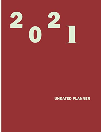 2021: Undated Planner