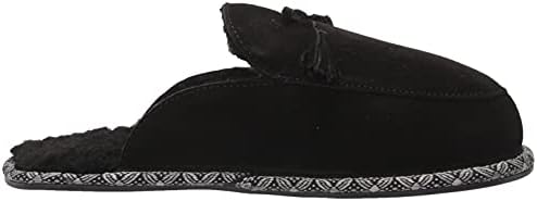 MUK LUKS Leather Goods Women's Cosette Mule Slipper, Ebony, 6 | Image 5