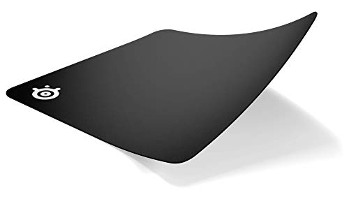 QcK+ Mouse pad da gioco in tessuto, Superficie microtessuta esclusiva, Ottimizzato per i sensori di gioco, Dimensioni L (450mm x 400mm x 2mm) - Mousepad - Immagine 2