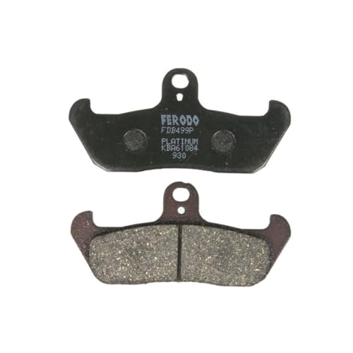 Plaquettes de freins FERODO FDB499P pour moto AF-1 avec épaisseur 8,5mm