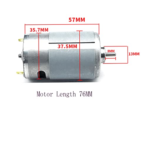 550 Ball Bearing Motor High Torque High Power High Speed Motor Dc 12V-24V 11000Rpm For Rc Boat Toy Model Diy Drive Parts Power Tools #TOP3
