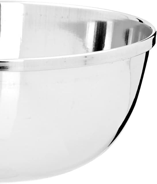 Vinod Stainless Steel Maharaja Bowl Set of 12 pcs, Capacity 250 ml, Smokey Gray, Large (VINODMHBOWL612)