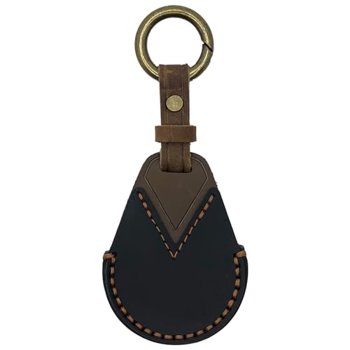 VANSUN Genuine Leather Key Fob Cover for Harley Davidson Accessories,Leather Key Case,Keychain Pendant,Key Holder