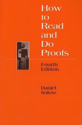 How to Read and Do Proofs 0471453005 Book Cover