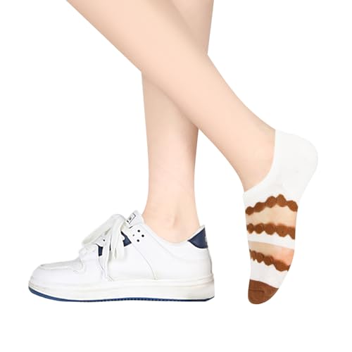 Image of Benefeet Sox Sheer No Show Socks for Women Girls Lace Mesh Low Cut Liner Socks Ultra Thin Nylon Invisible No See Footies Sock