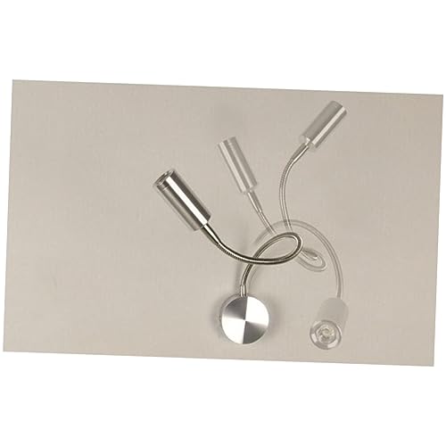 Luz de lectura de 3w con brazo flexible de aluminio de 360 grados 3