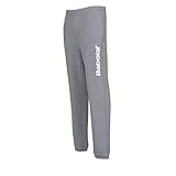 5%Elasthan,95%Baumwolle Babolat Oberbekleidung Sweat Blogo Pants, Grau, 164