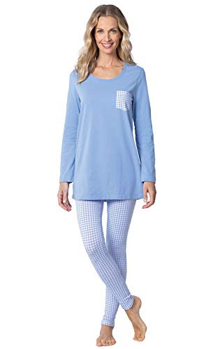 Addison Meadow Pajamas for Women - Women Pajamas, Light Blue, Large / 12-14