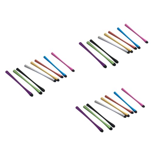 Lápiz capacitivo para pantallas táctiles con cuerpo antideslizante mezclado pack de 24 piezas