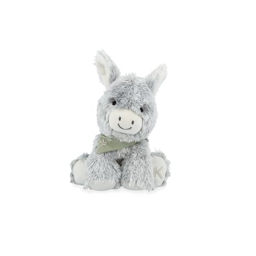 KALOO - Les Amis - Peluche Bébé Regliss' l'ânon - 13 cm - Matière Très Douce - Boîte Cadeau - Dès la Naissance, K963121