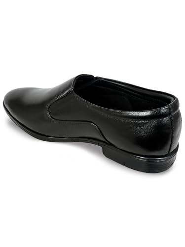 Image of Allen Cooper Genuine Premium Leather Luxury Business Formals Shoes for Men(8033|Black Size-6,7,8,9,10)