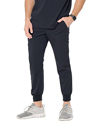 IguanaMed Men's 9500 Icon Jogger Pant Tuxedo Black XL