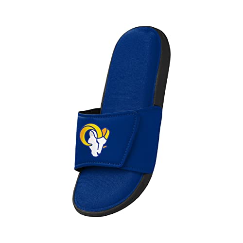 Image of FOCO mens NFL Team Logo Sport Shower Foam Slide Flip Flop Sandals