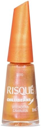 Esmalte Laranja Risqué & Chilli Beans Verdadeira Camaleoa Efeito ...