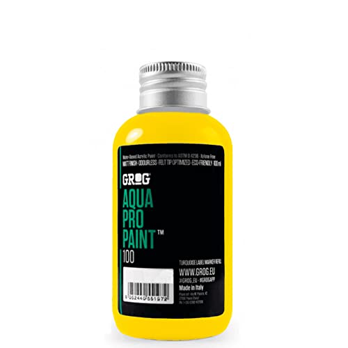 Grog Aqua Pro Paint 100, Springfield Yellow