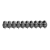 ½″ Steel Nails Compatible With Hilti BX3-1,000 Count Flat Head Shoot-Drive Nails with 20µm Galvanized Zinc Coating - Heavy-Duty Construction Fasteners for Steel & Industrial Projects