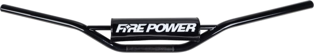 Fire Power 063201211 Carbon Steel Coated Handlebar - Black
