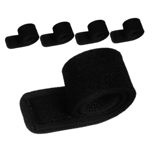 BRIGHTFUFU Fishing Rod for Belt Portable Rod Protection Strap 5pcs for Angling Supplies