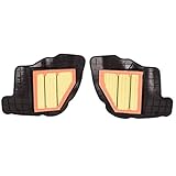 Wairau 2pcs Engine Air Filter Set Left Driver and Right Passenger Side E70 E71 F01 F04 for BMW