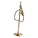 Baoblaze Towel Bar Towel Rack Peacock Sculpture Retro Metal Brass Free Standing for Bathroom Cabinet Vanity Countertop Home Decoration