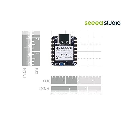 Image of Seeed Studio XIAO BLE Sense nRF52840 - Supports Arduino /MicroPython /CircuitPython - Bluetooth5.0 NFC with Onboard Antenna, Microcontroller with 6-axis IMU and PDM Microphone for Tiny Machine Learning.