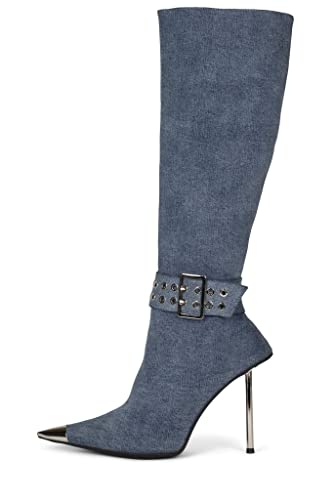 Flashback Blue Denim Silver / 8.5 #TOP1
