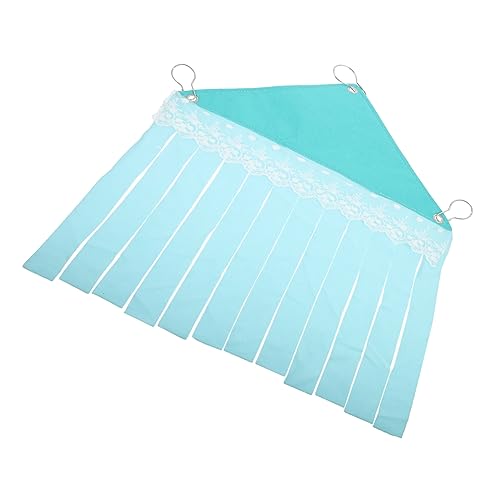 Loigohon ペットハンモックテント for 小動物 ? モルモットやハムスター用吊り下げベッド、フリース製隠れ家兼睡眠クッション (緑)