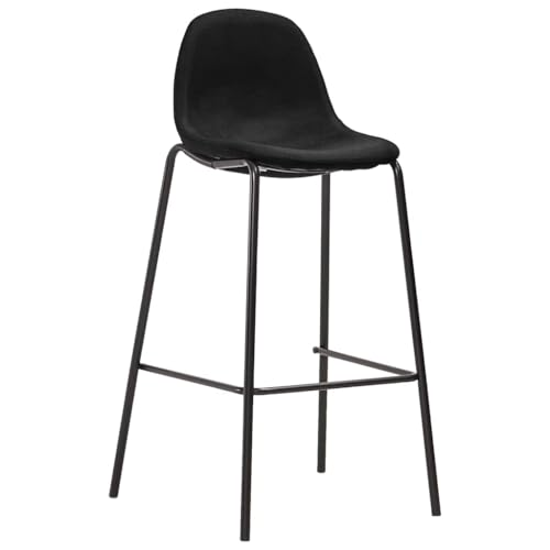 Juego de mesa de bar y 2 taburetes Mangloder de acero y MDF blanco para cocina 4