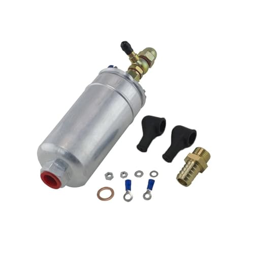 Bomba combustible externa de flujo estable con adaptador de manguera 8 mm 2