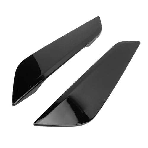 Seitenlüftungsverkleidung, 1 Paar 51747439013 51747439014 Links rechts Schwarze Seitenflügel-Luftauslassabdeckung für 5er G30 G31 2017 bis 2023, Automodifikationszubehör