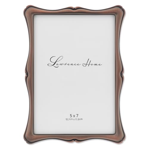 Lawrence Frames 5x7 Oil Rubbed Bronze Romance Picture Frame (712157)