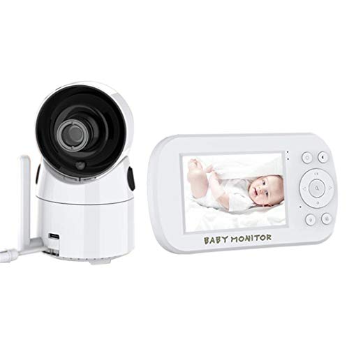 3,5 Zoll kabelloser Babyphone 100~200 m Reichweite 50 Grad Weitwinkel-Kamera Babyphone mit Bewegungs-Alarm mit LCD Nachtsichtkamera HD Digital Video