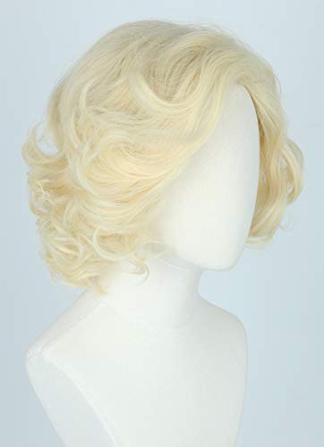 Perruque blonde courte pour incarner vos héros de cosplay à Halloween