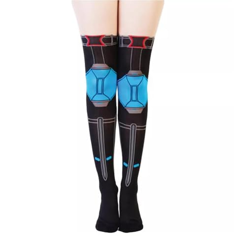 Marvel Comics Avengers Black Widow Suit Up Costume Sheer Tights