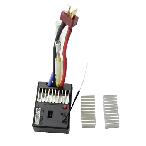 Eayoly Circuit récepteur Voiture RC - Carte récepteur pièces Rechange pour Voiture RC - Accessoires Voiture faciles à Installer pour Les véhicules WLtoys 1/14 144001