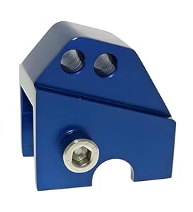 Unbekannt Höherlegungssatz 2-Loch blau für Piaggio