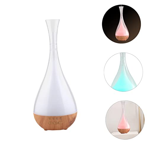 Diffuseur huiles essentielles avec humidificateur à motif et luminaire de nuit - 5