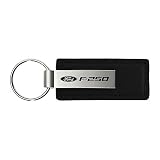 Ford F250 Black Leather Key Chain