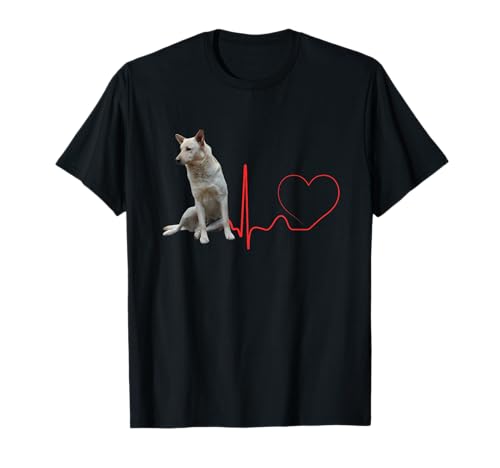 Mon Chien Can de Palleiro Mon Rythme Cardiaque (ECG) Mes Chiens sont Mon Cardio T-Shirt