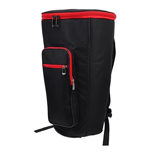Toyvian Hand Drum Case Backpack 10 Inch Oxford Fabric Wide Straps for African Drum Storage Bag Music Instrument